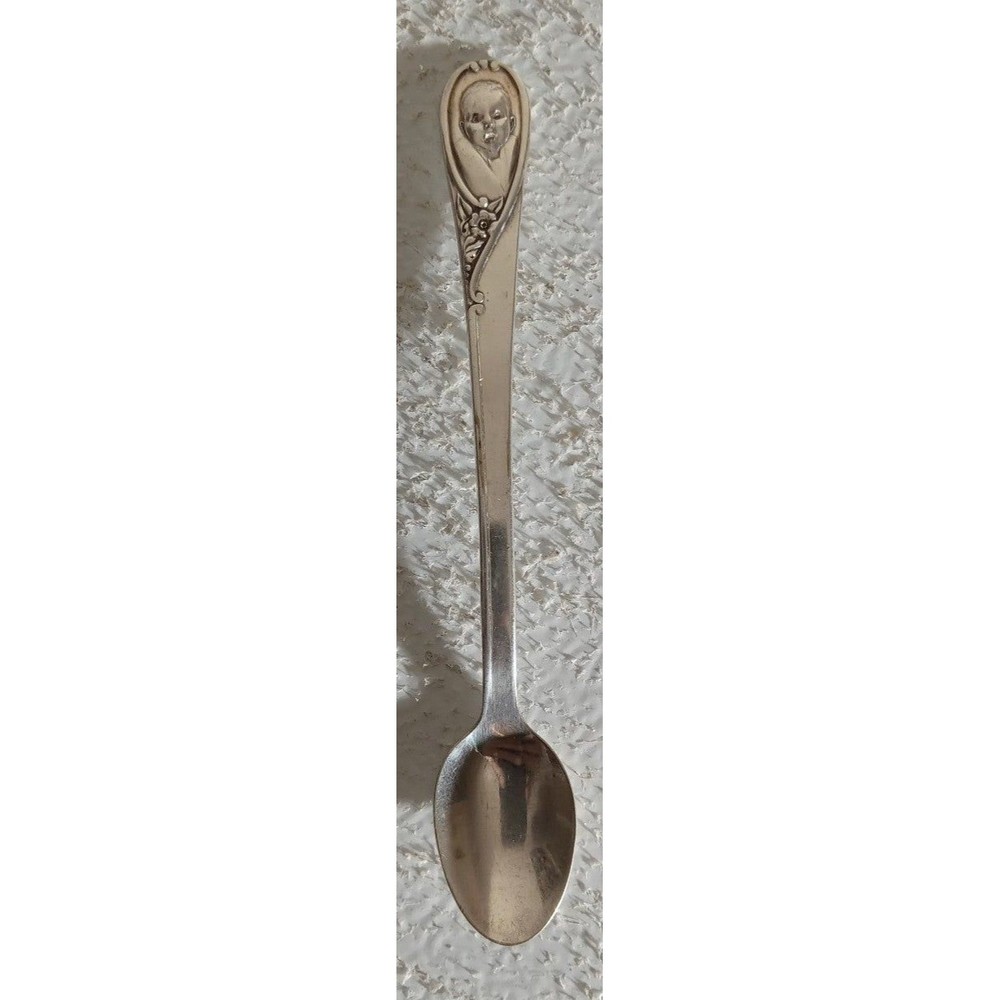 Vintage Gerber Silveplated Baby Spoon by Winthrop